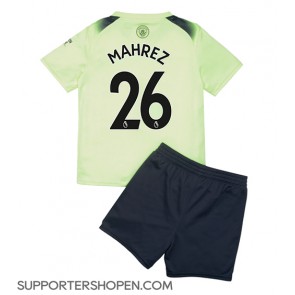 Manchester City Riyad Mahrez #26 Tredje tröja Barn 2022-23 Kortärmad (+ korta byxor)